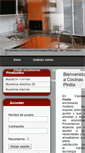 Mobile Screenshot of mueblesdecocinaspinilla.com